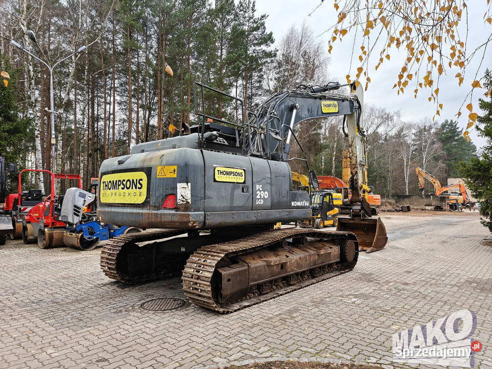 Komatsu PC290LC10 PC290LCD Łyżka w Liebherr CAT Koparki Ostrowiec Świętokrzyski
