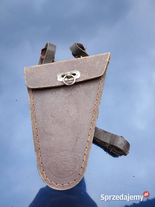 Narzędziówka Rowerowa Skórzana zapinana schowek Radomsko