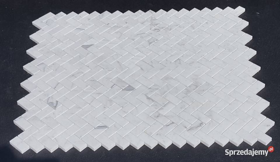 MOZAIKA MARMUROWA PŁYTKI MARMUROWE BIANCO Bielawa