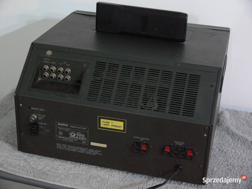 Wieża Sanyo DCFS5 pilot WYSYŁKA Jasło