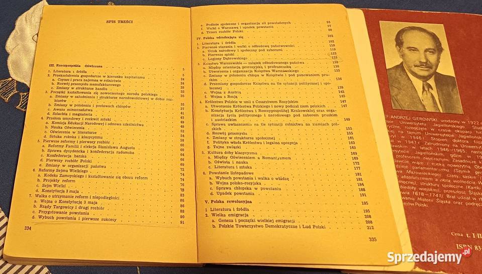Historia Polski 15051764 1864 Józef Andrzej Książki naukowe i popularnonaukowe małopolskie Kraków