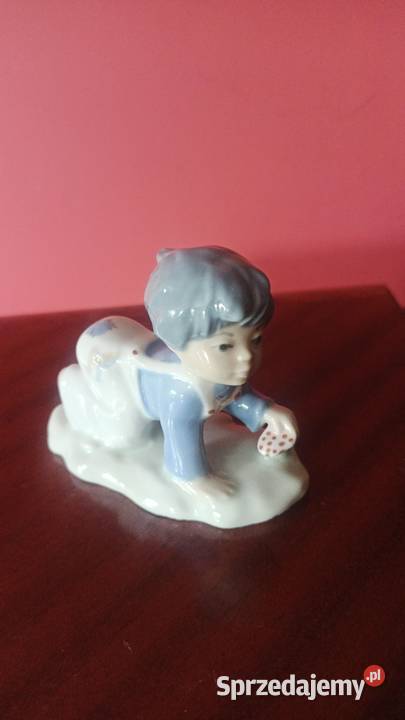 Figurka chłopca Syg Porcelanas Casades Made in pomorskie Gdańsk