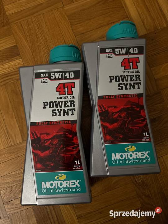 Nowy olej Mototex 5W40 2L Power Synt Warszawa