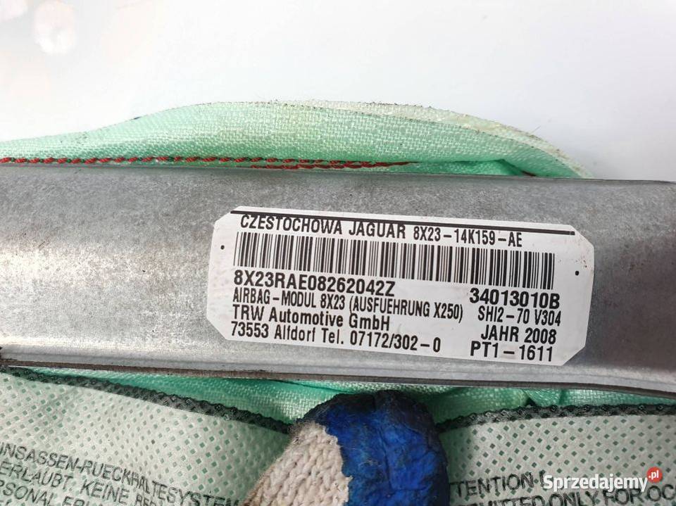 KURTYNA PRAWA JAGUAR XF 8X2314K159AE kujawsko-pomorskie Lipno