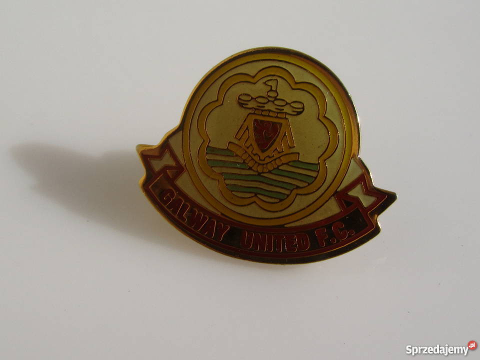 Pins znaczek w klapę pins Galway United FC warmińsko-mazurskie Olecko