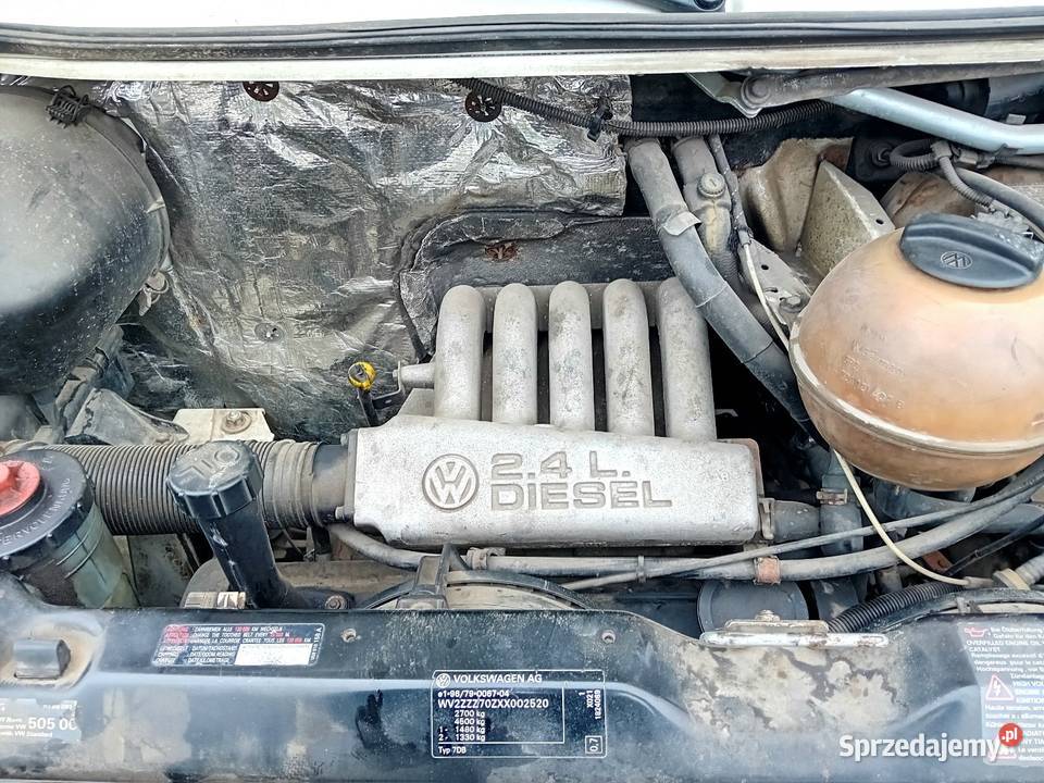 Volkswagen Transporter T4 24D biały mazowieckie Raciąż sprzedam