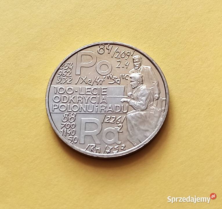 2 1998 r 100lecie odkrycia Polonu i Radu dolnośląskie