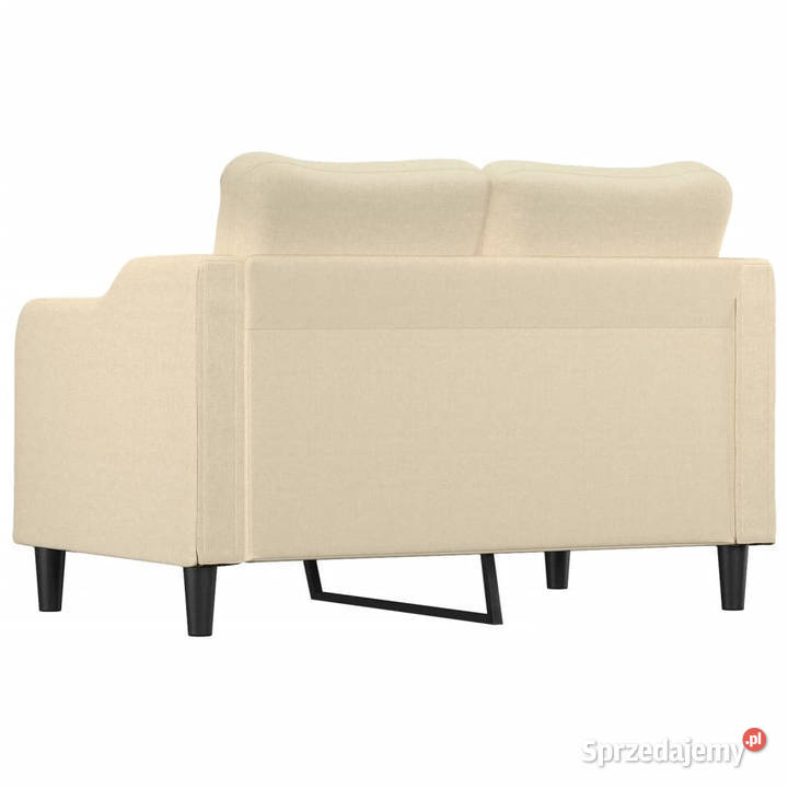 2osobowa sofa kremowa 120 tapicerowana tkaniną Warszawa sprzedam