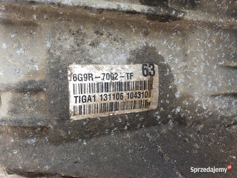 Ford Galaxy MK3 18 TDCI SKRZYNIA BIEGÓW manualna lubelskie Janów