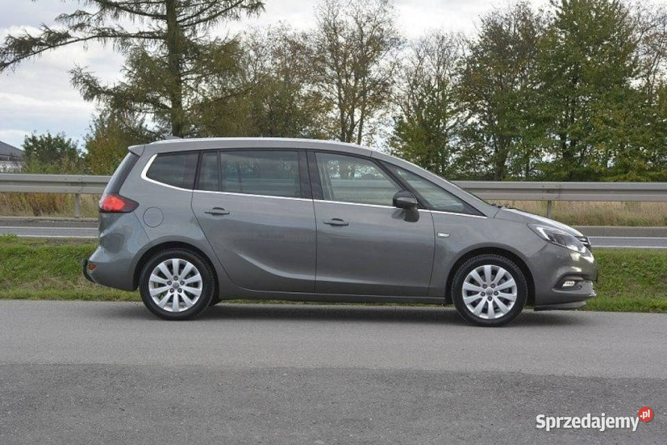 Opel Zafira 14Turbo doinwestowany 7osobowy Sędziszów Małopolski