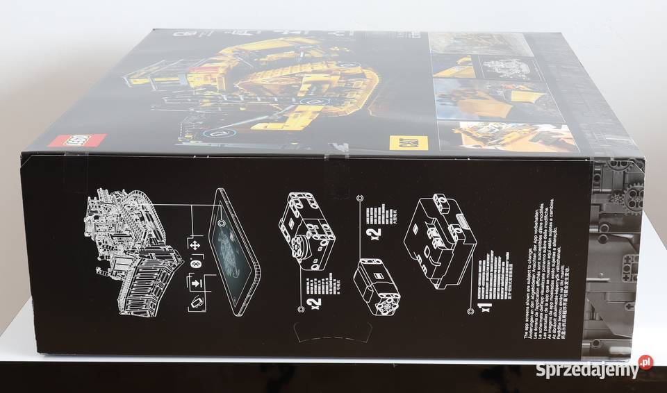 LEGO Technic 42131 sterowany aplikację buldożer Rybnik