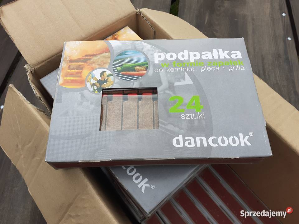 Podpałka w formie zapałek do kominka pieca i Somonino
