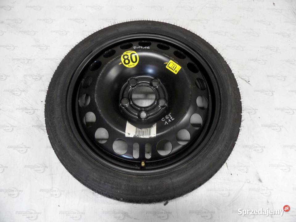 OPEL VECTRA C koło dojazdowe 1157016 92M 5x110