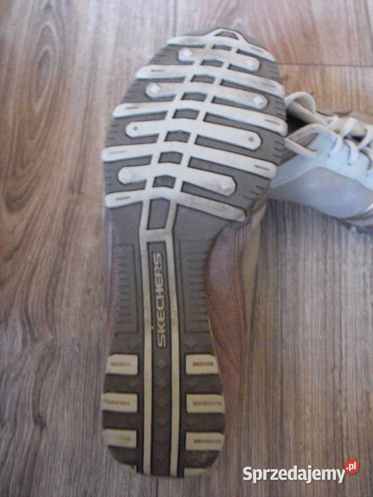 Buty SKECHERS 4041 265 Skóra buty skórzane brązowy/beżowy Białystok