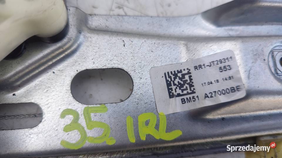 35FORD FOCUS MK3 PODNOŚNIK SZYBY PRAWY TYŁ Włoszczowa