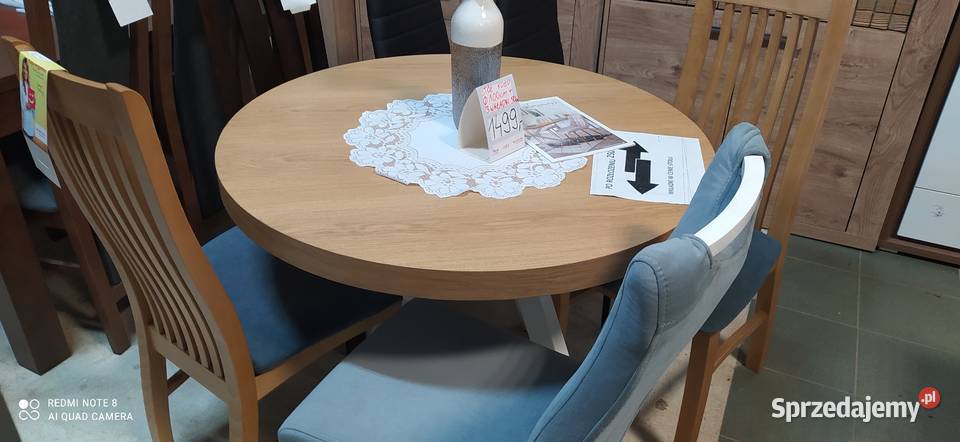 STÓŁ KOŁO ROZKŁADANY ŚREDNICA 100250 Toruń