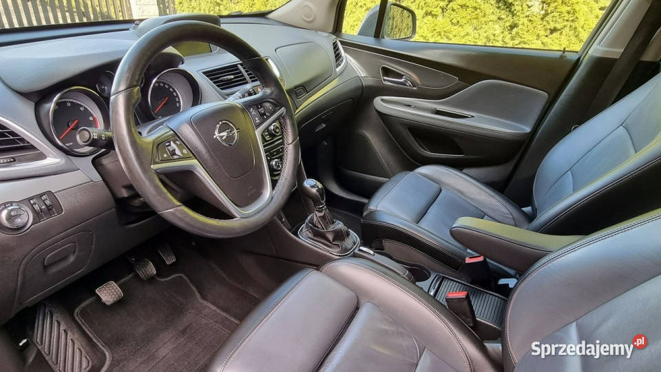Opel Mokka Kamera Cofania Skóry Szyberdach elektrycznie ustawiane fotele Płońsk sprzedam