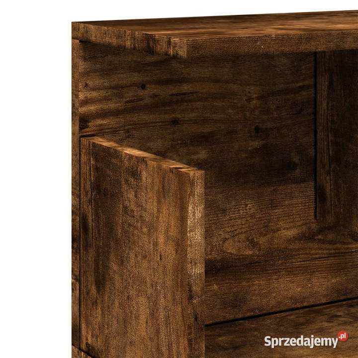 Półka ścienna 100x20x30 przydymiony dąb WM854845 Warszawa