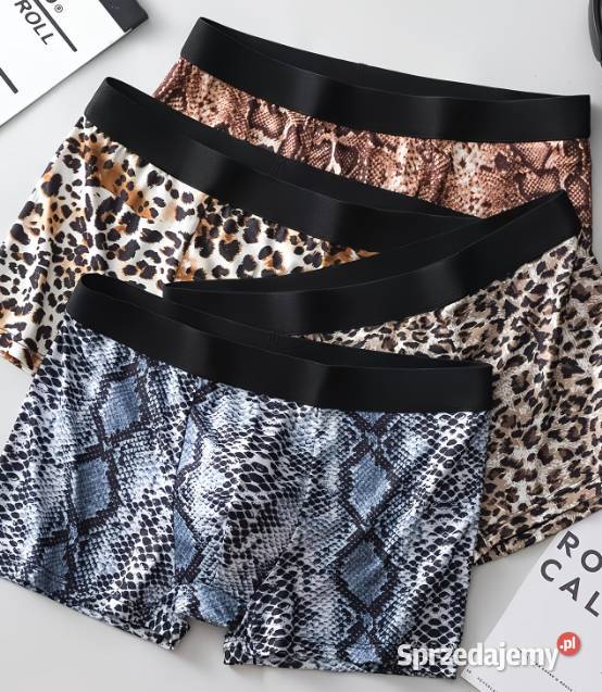 Nowe bokserki męskie lodowy jedwab majtki Rozmiar L małopolskie Gorlice