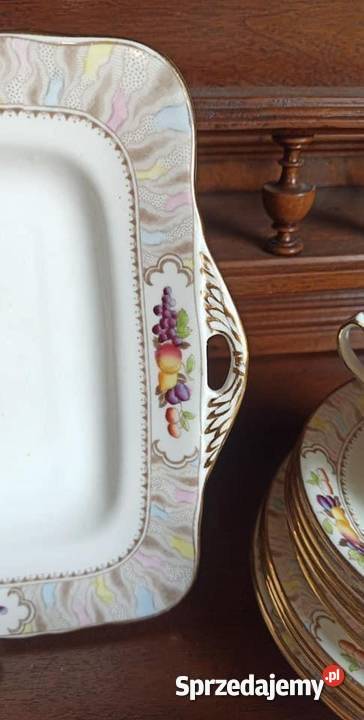 Serwis 6 osób Orchard Fenton England Owoce Gdańsk sprzedam