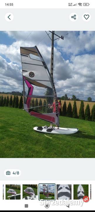 Windsurfing zestaw Gdańsk sprzedam