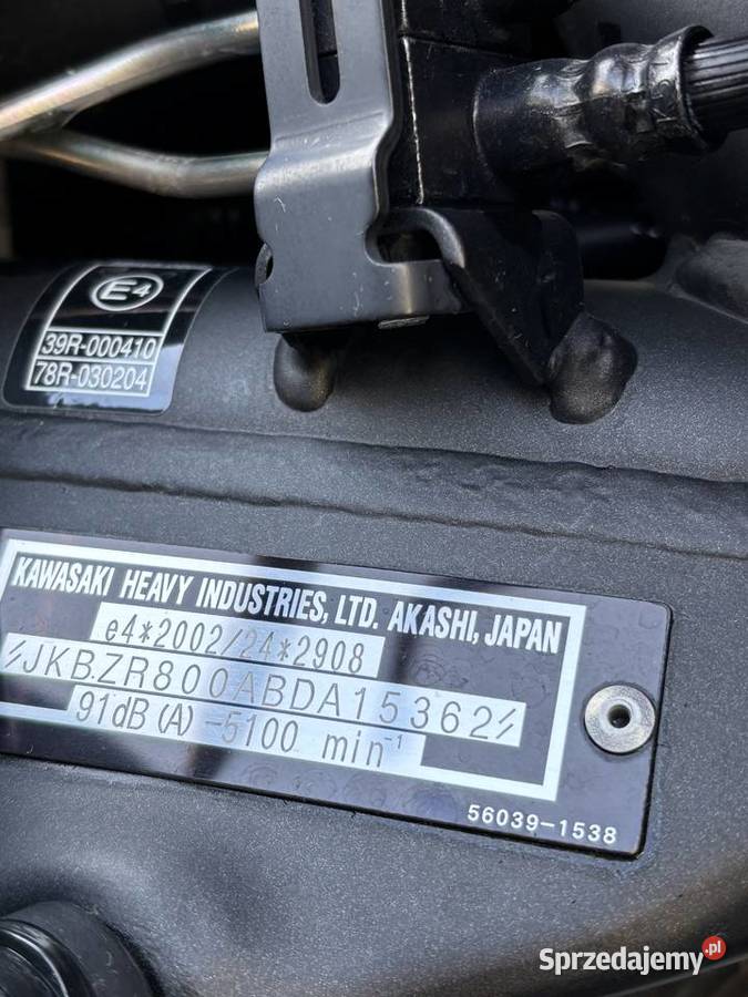 Kawasaki z800 sugomi a2 łańcuch Lubomia