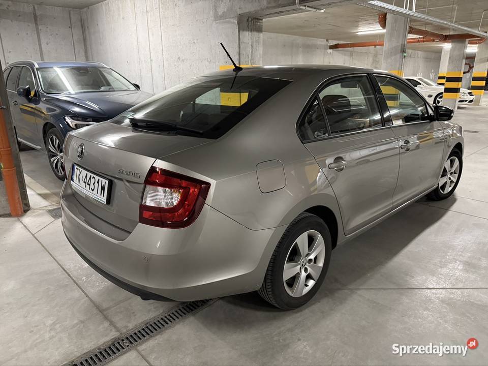 Skoda Rapid Salon Polska Niski przebieg czujnik zmierzchu Motoryzacja świętokrzyskie