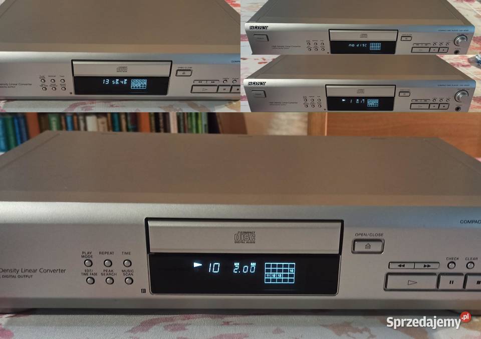 Sony CDPXE500 pilot instrukcja kabelek mazowieckie Paprotnia