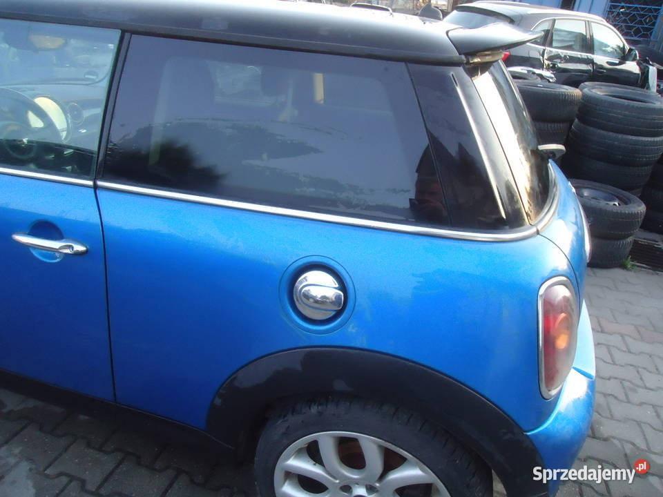 MINI COOPER S BŁOTNIK TYŁ LEWY PRAWY LASER BLUE pomorskie Nowy Dwór Gdański