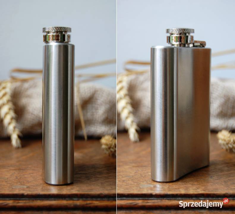 Piersiówka Duclos Napoleon stal nierdzewna 3fl Lublin