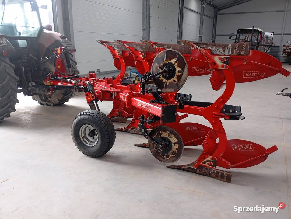 Pług obrotowy AKPIL 80 R resor cztero skibowy sprzedam