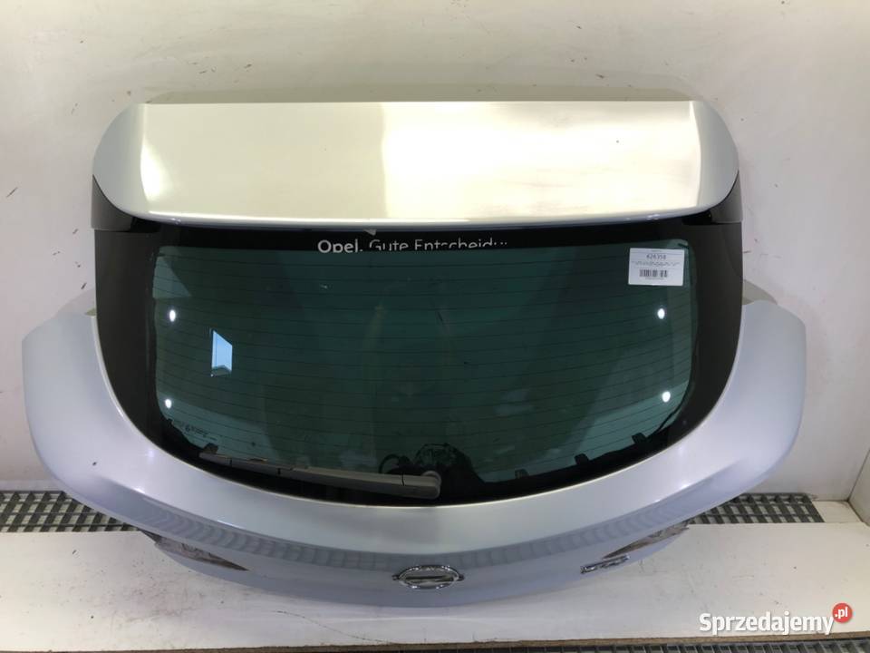 KLAPA TYŁ OPEL ASTRA J Hatchback TYLNA BAGAŻNIKA podkarpackie