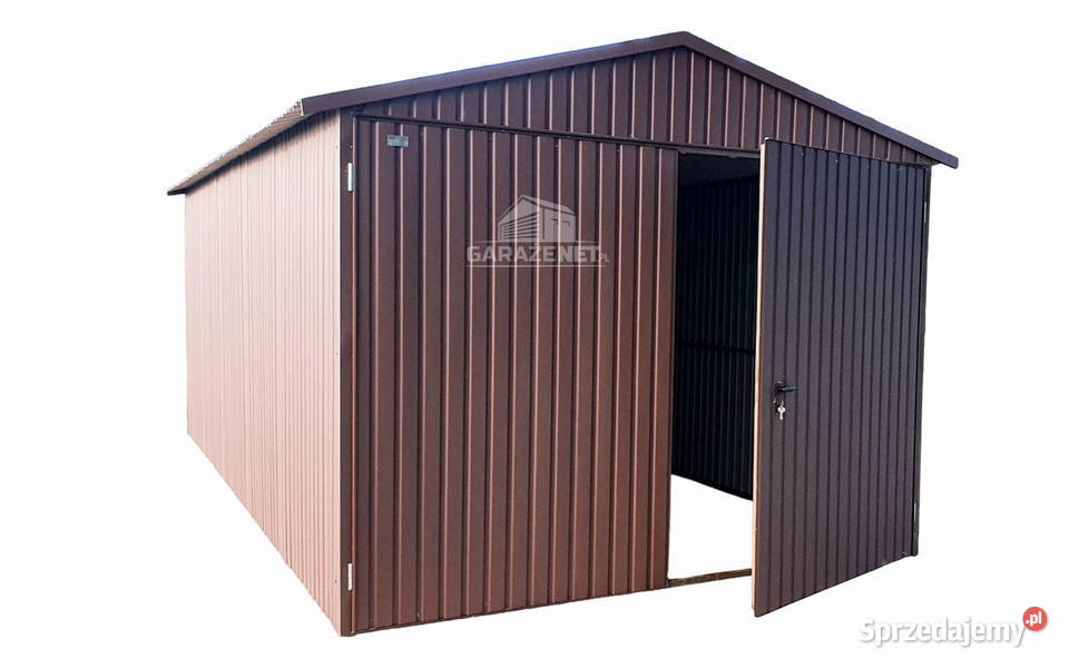 GARAŻ BLASZANY 3M X 5M DWUSPAD PION KWATERKI sprzedam