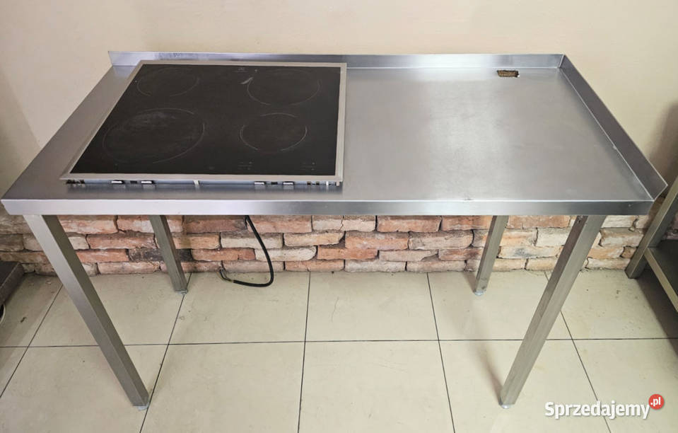 Stół gastronomiczny z PŁYTĄ INDUKCJĄ stal Pszczyna