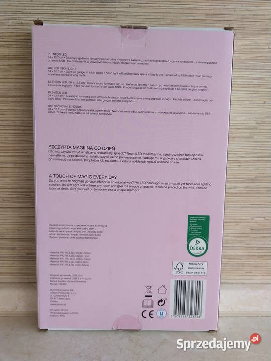 NAJTANIEJ Neon Love Led Dekoracja Ścienna Lampka Zabrze