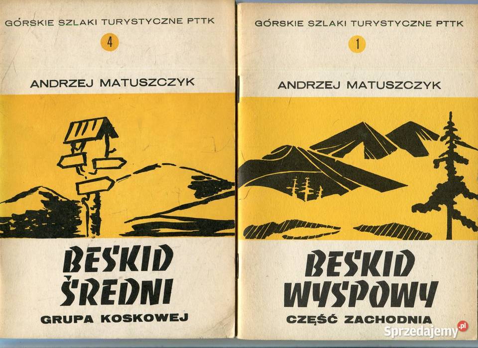 Beskid Średni Beskid Wyspowy Rok wydania 1987