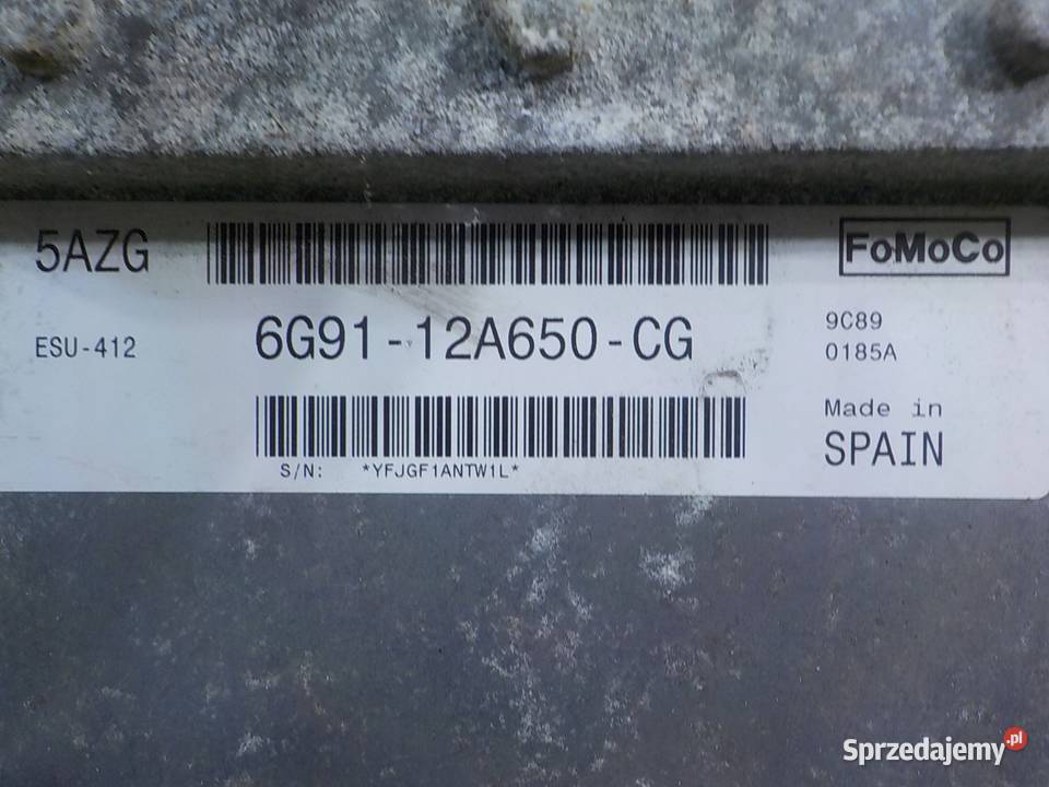 FORD GALAXY MK3 20 TDCI 09r 5D sterownik Suków