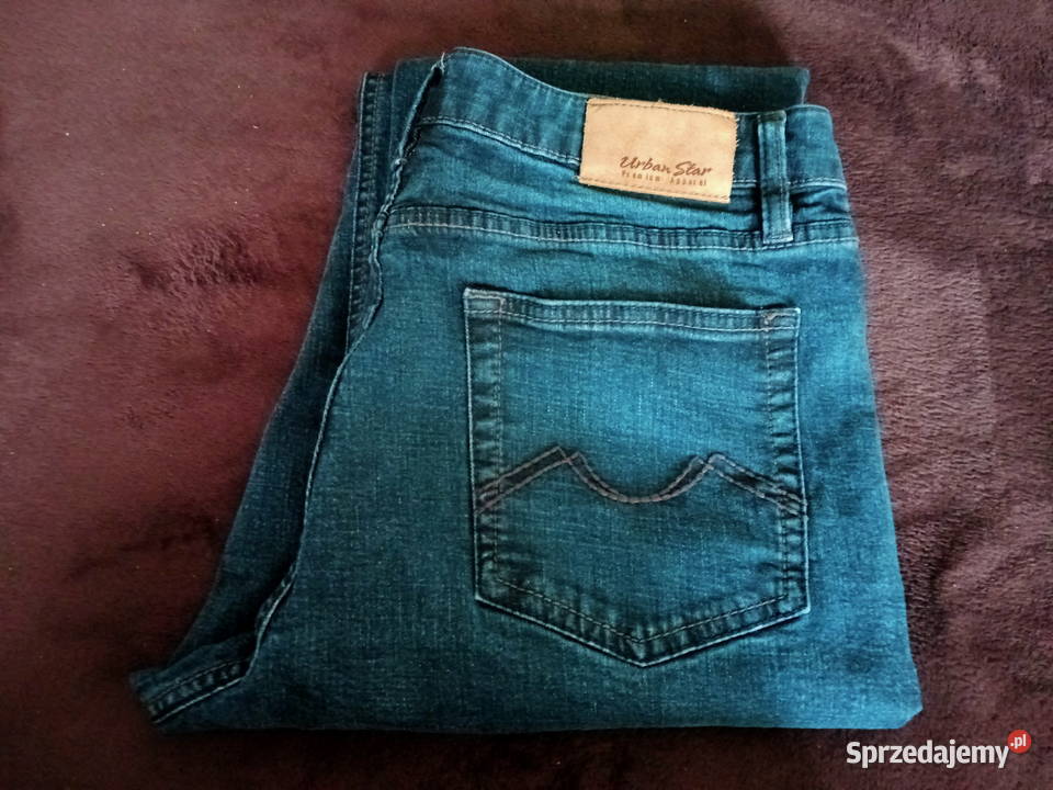 Jeansy męskie Urban Star W34 L30 proste Pas84 Mielec