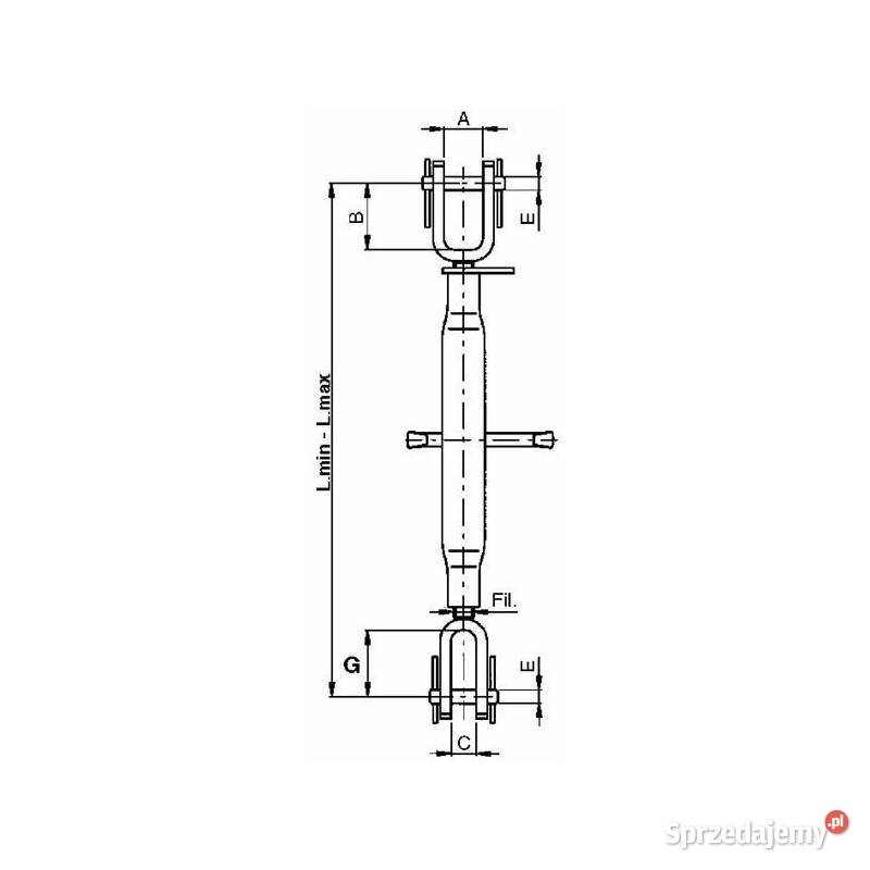 Wieszak belki L500650 ABL1920 01683 małopolskie Kamionna