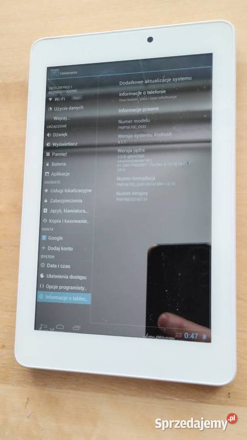 Prestigio Multipad 2 pro duo 70 8GB mazowieckie Warszawa sprzedam