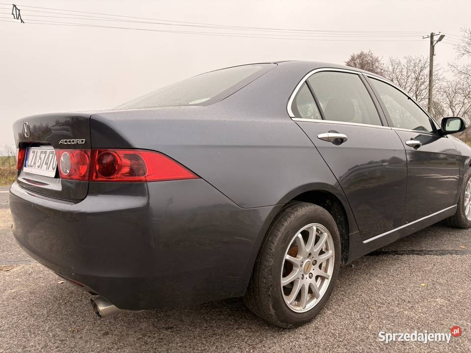 Honda Accord VII 20 Vtec LPG Rok produkcji 2004 lubelskie Zamość