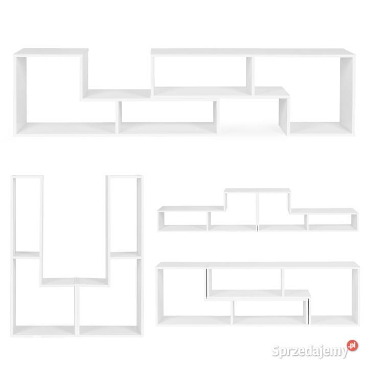Nowoczesny regał modułowy geometryczny szafka na Smogorzów
