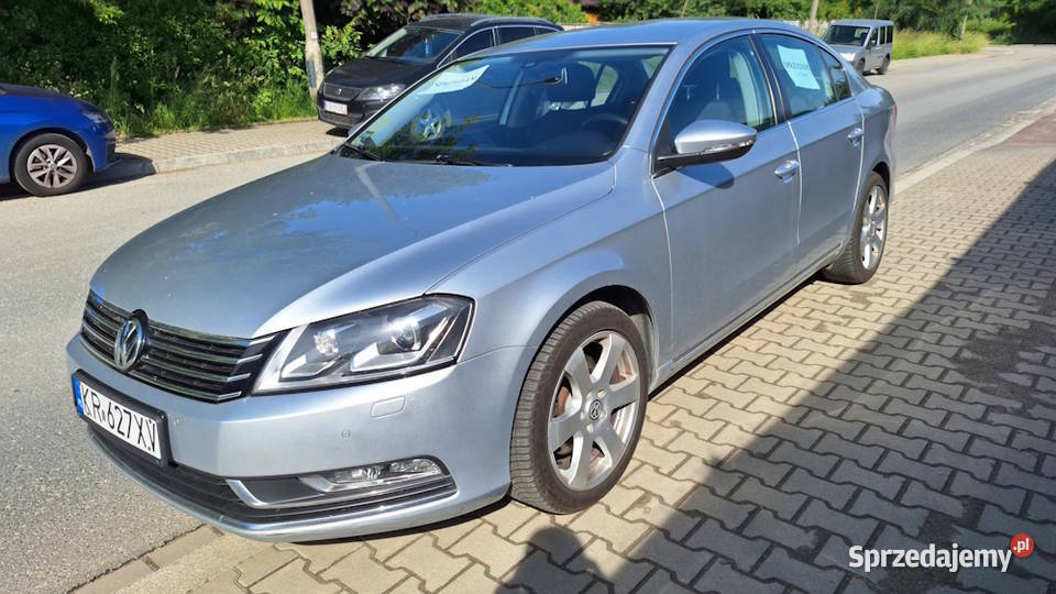 VW Passat B7 20TDI Comfortline DSG 140 Tempomat diesel Kraków