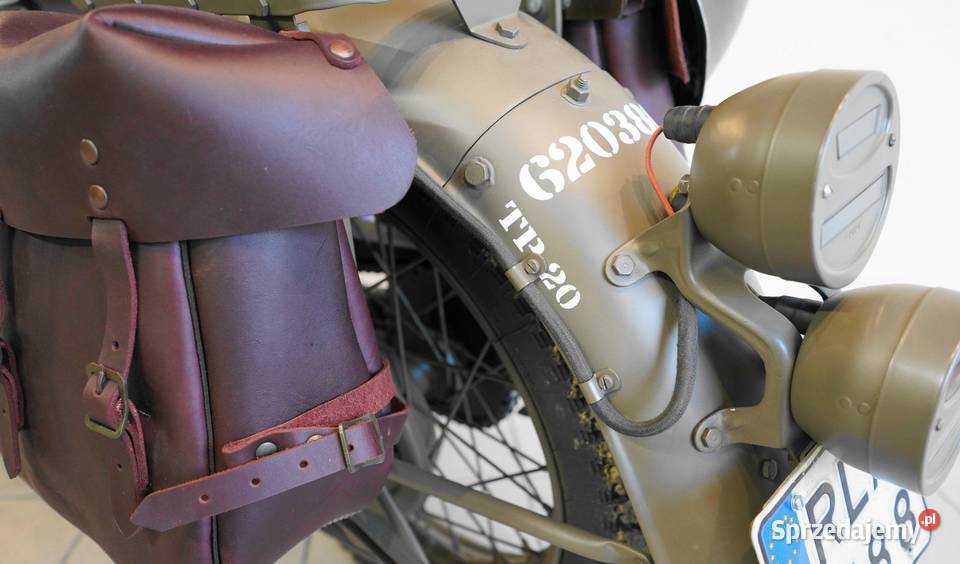 Motocykl Indian 741 zabytek wojsko koneserów nieuszkodzony podkarpackie Łańcut