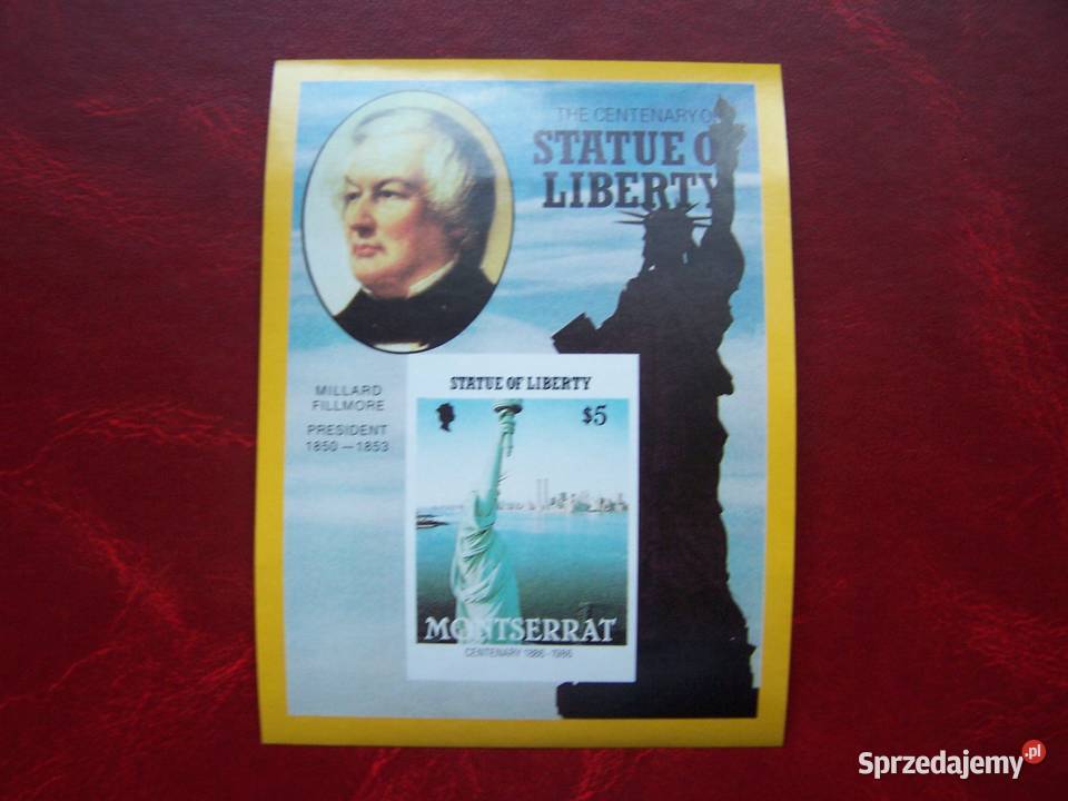Montserrat 1986 MNH Prezydenci USA Statua Tychy