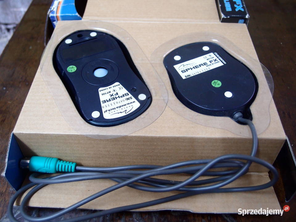 Mysz kulkowa interfejs 2 bezprzewodowa MediaTech Łódź