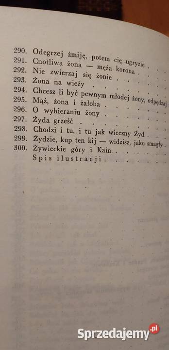 Mądrej głowie dość dwie słowie J Krzyżanowski Wrocław sprzedam