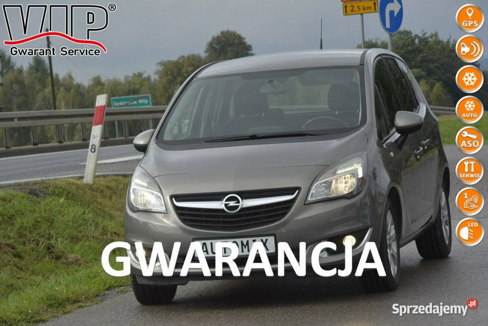Opel Meriva 16CDTI doinwestowany nawigacja hak Sędziszów Małopolski