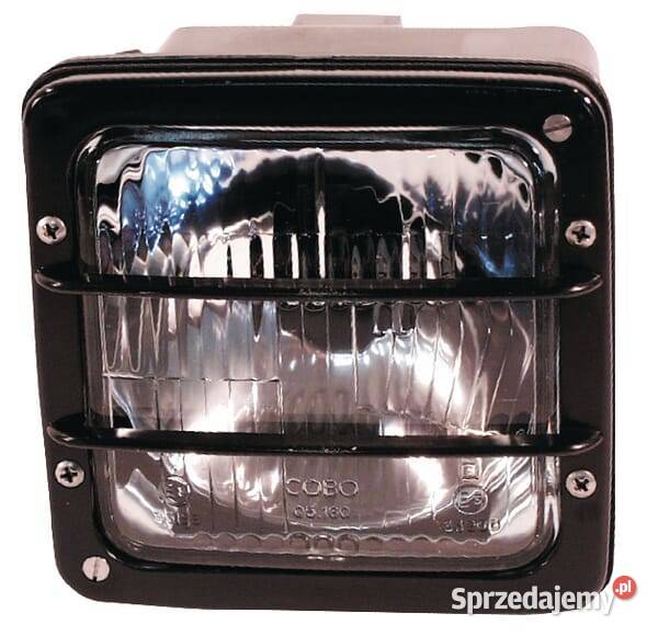 Reflektor halogenowy kwadratowy 1224V lewyprawy Do maszyn uprawowych małopolskie Kamionna