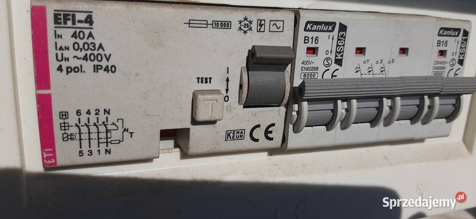 Erbetka skrzynka elektryczna 230V mazowieckie Legionowo